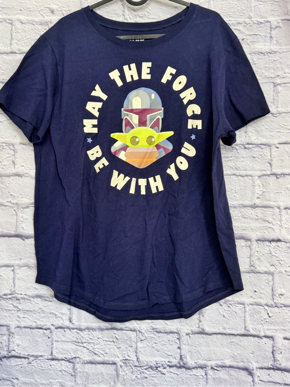 Star Wars Navy 'May the Force Be With You'‎  Graphic Tee size XXXL(21)